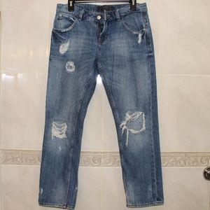🔥SALE🔥Zara Z1975 Basic Dept Distressed Jeans 4